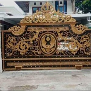 PAGAR BESI TEMPA MODERN