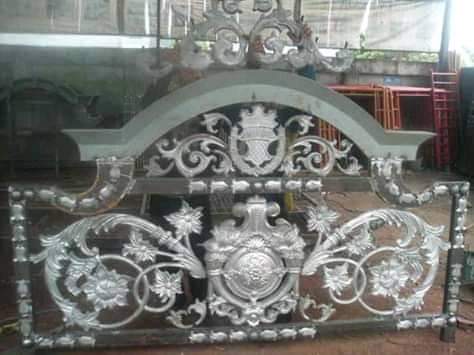 Desain Pagar Besi Tempa Mewah Kudus