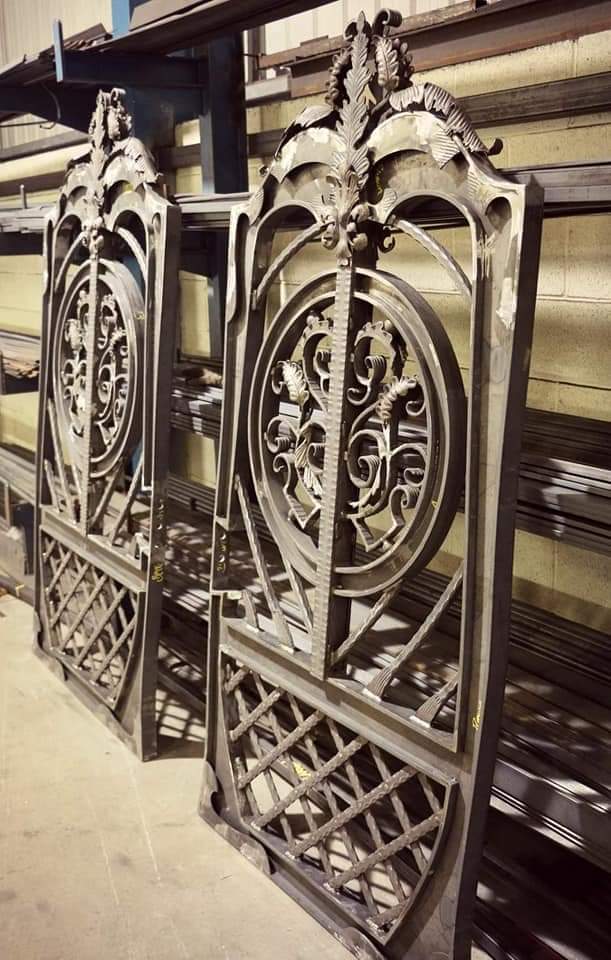 Pagar Besi Tempa Klasik Rembang Mewah | Desain Victoria