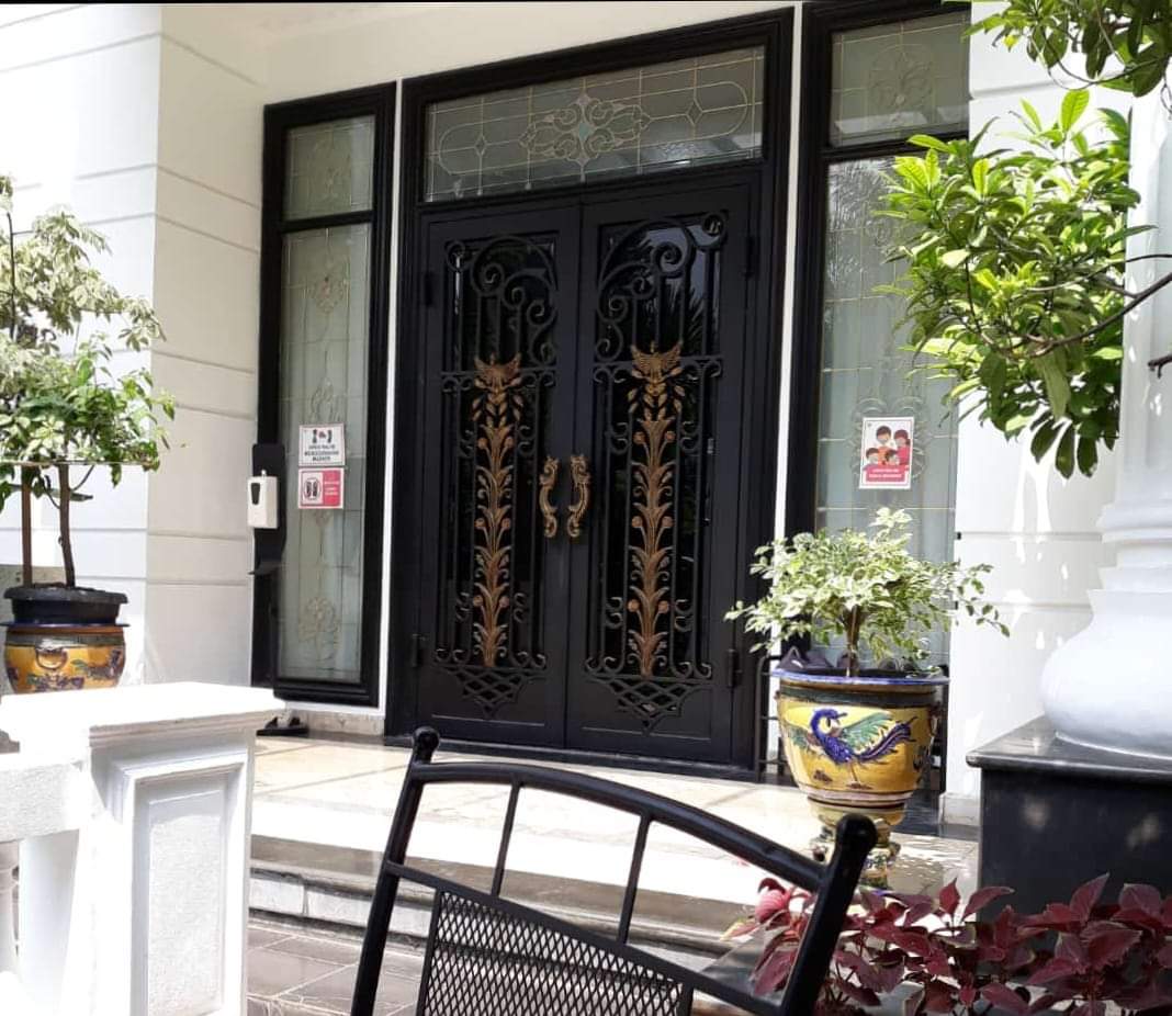 Pintu Besi Tempa Klasik Eropa Mewah Jogja