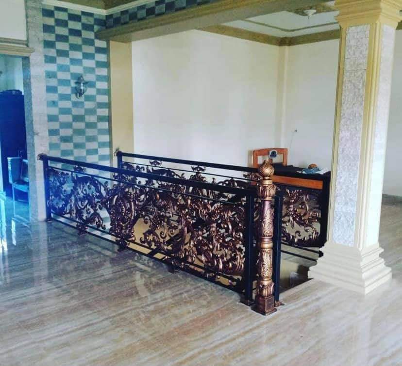 Pagar Besi Tempa Klasik Pemalang Mewah Elegan